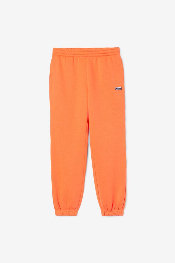 Fila Pants Womens Orange Lassie Jogger - Ireland 04312-HFNU